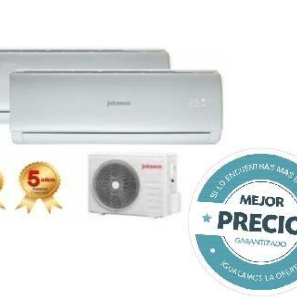 Multi Split 2×1 Johnson JT25 X 2 Premium R32