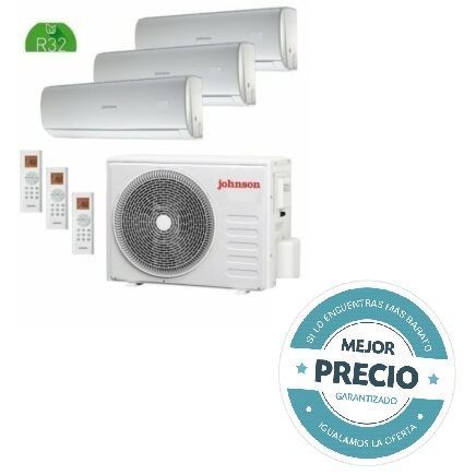 Multi Split 3X1 Johnson J4FM80 + JT35NT + 2 x JT25NT R32