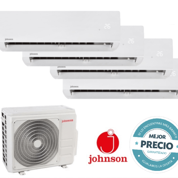 Multi Split 4X1 Johnson J4FM80 + JT35NT + 3 x JT25NT R32