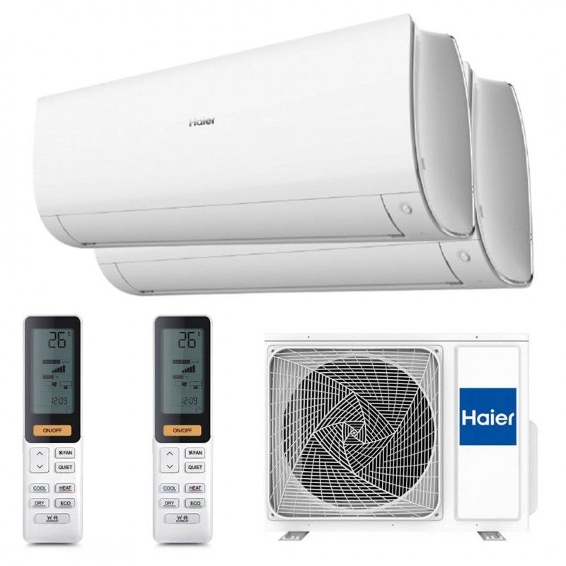 Multisplit 2×1 Haier 2U40S2SM1FA + Flexis 35 + Flexis 25 R32 - Imagen 2