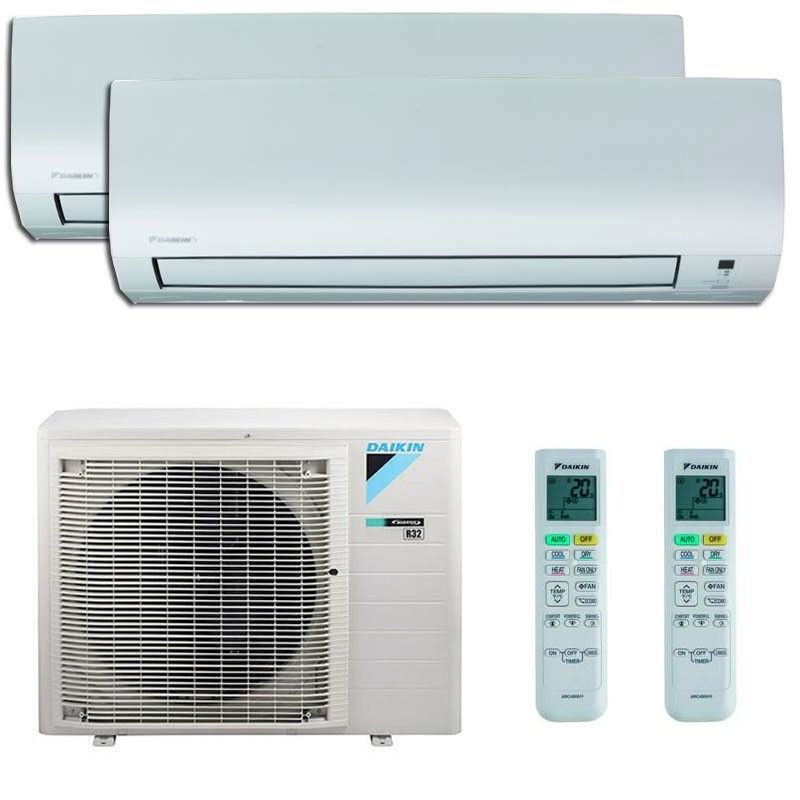Multisplit 2×1 Daikin 2MXP50N1: 2MXM50A9 + FTXP25N9 + FTXP35N9 R32
