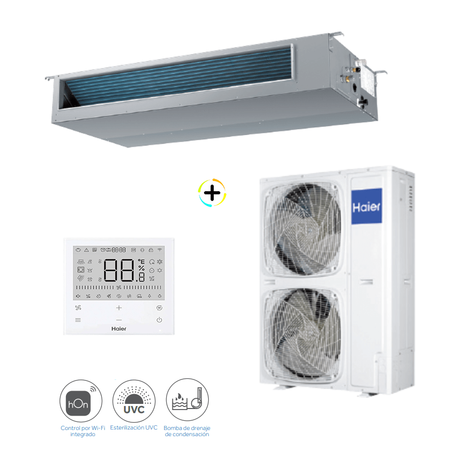 Conductos Haier AD140S2SM8FA Health-Connect R-32