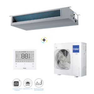 Conductos Haier AD125S2SM8FA Health-Connect Trifásico R-32